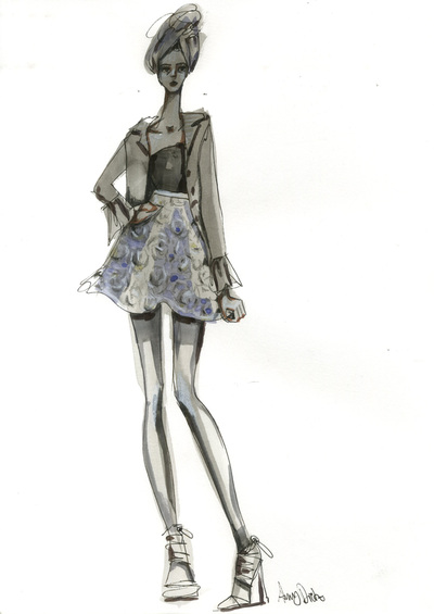 Fashion Illustration - Amy Dietz Designs